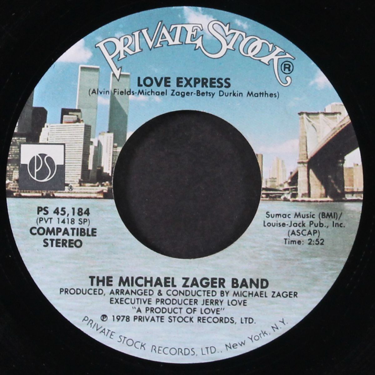 let's all chant / love express by MICHAEL ZAGER BAND