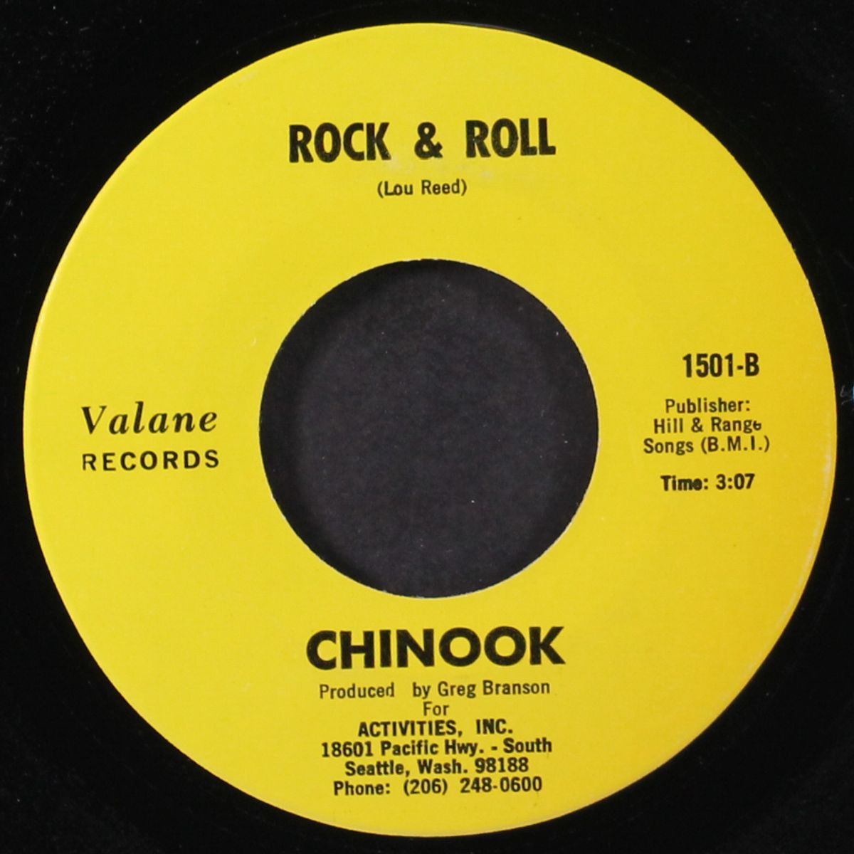 rock & roll / what's your name by CHINOOK