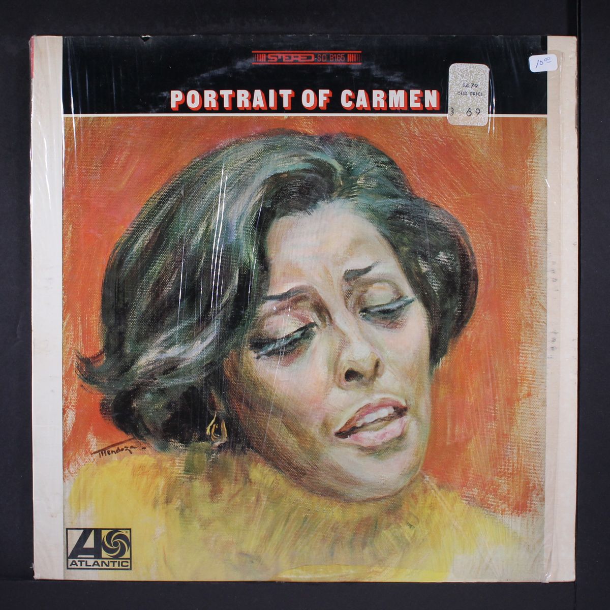 portrait of carmen by CARMEN MCRAE