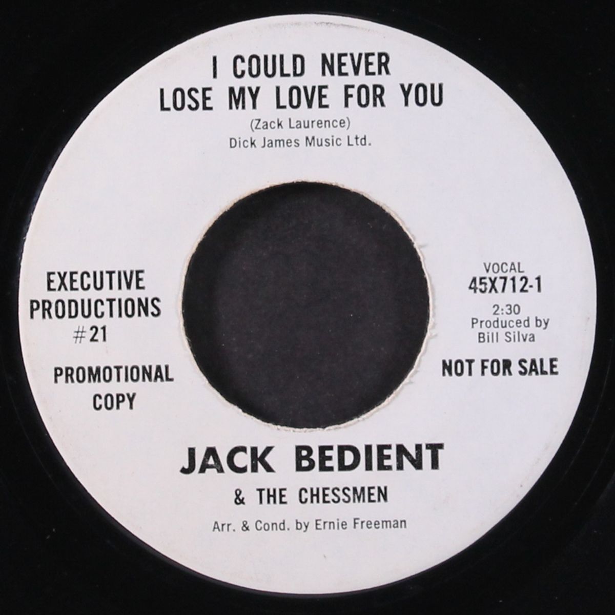 i could never lose my love for you / i've been loving you by JACK BEDIENT & CHESSMEN