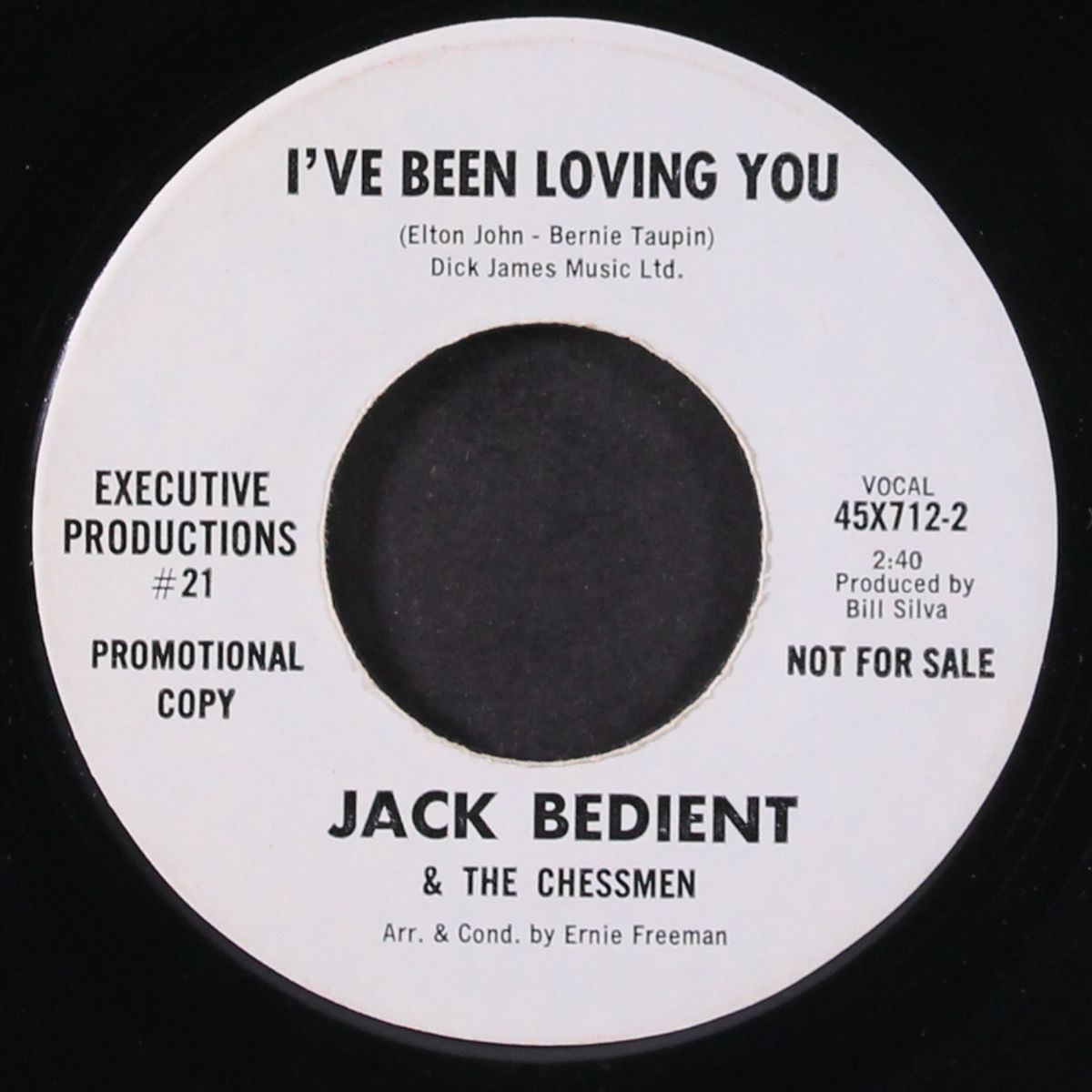 i could never lose my love for you / i've been loving you by JACK BEDIENT & CHESSMEN