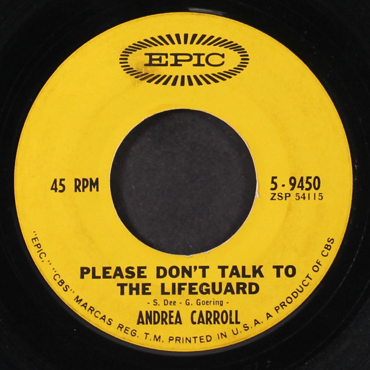 please don't talk to the lifeguard / room of memories by ANDREA CARROLL