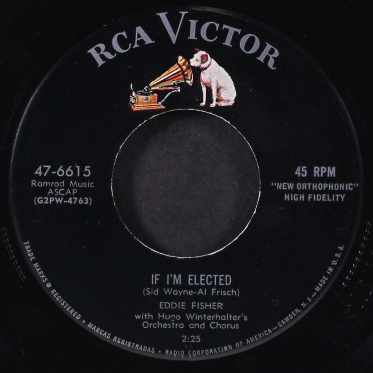 oh my maria / if i'm elected by EDDIE FISHER