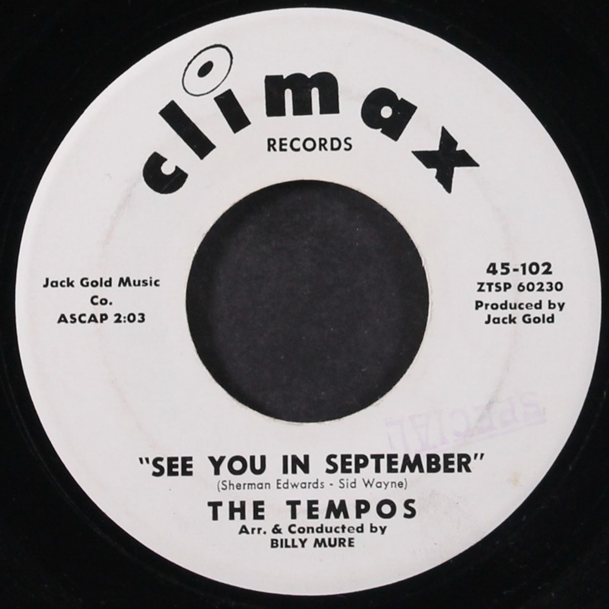 see you in september / bless you my love by TEMPOS