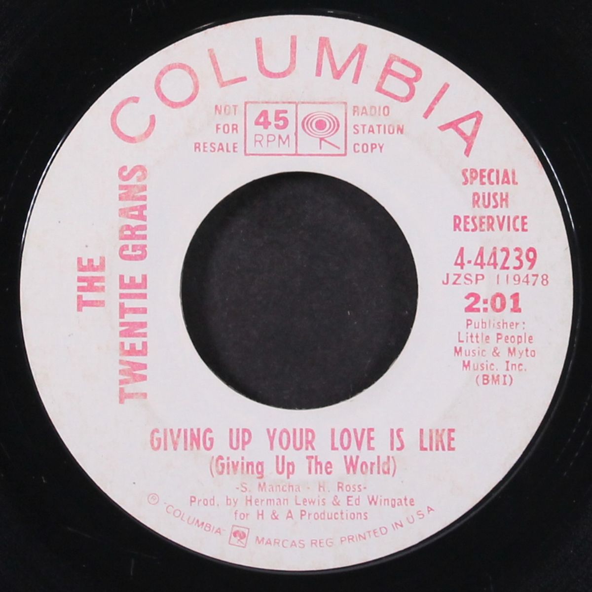 giving up your love is like / guilty by TWENTIE GRANS