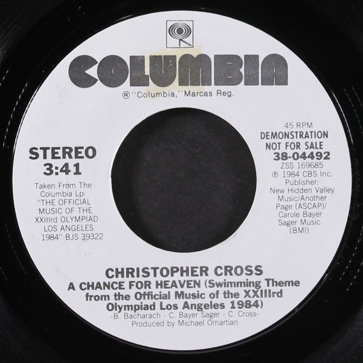 a chance for heaven by CHRISTOPHER CROSS