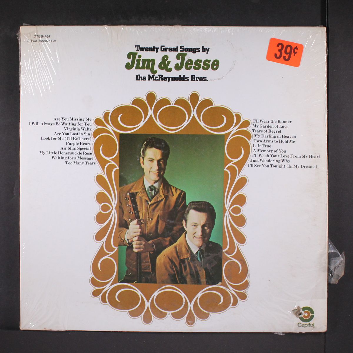 twenty great songs by JIM & JESSE