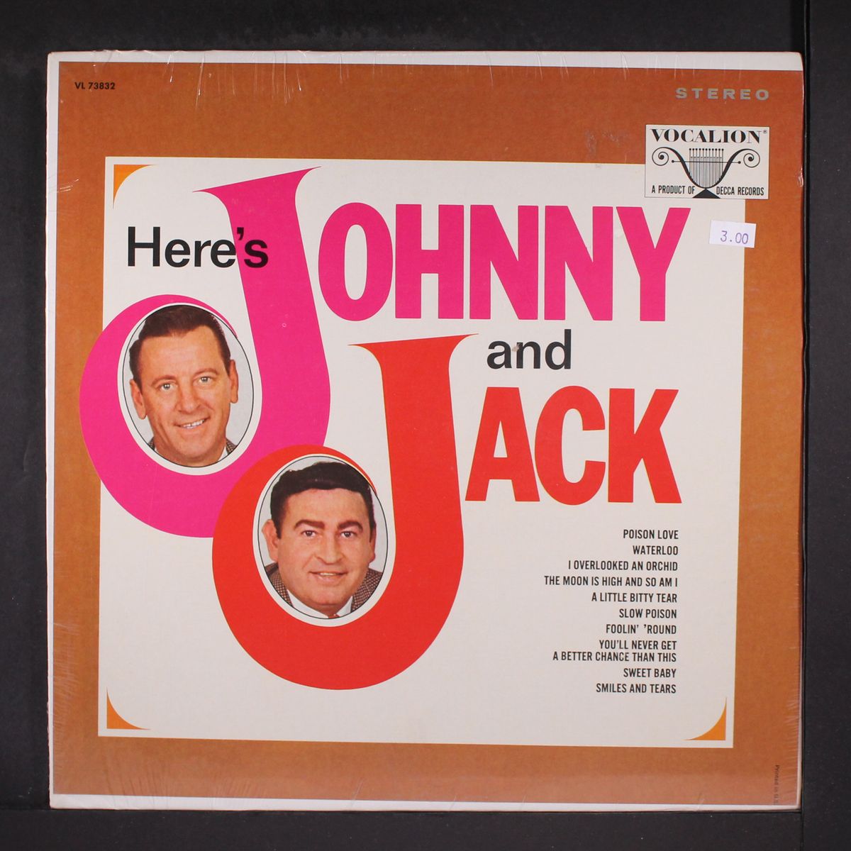 here's by JOHNNY & JACK