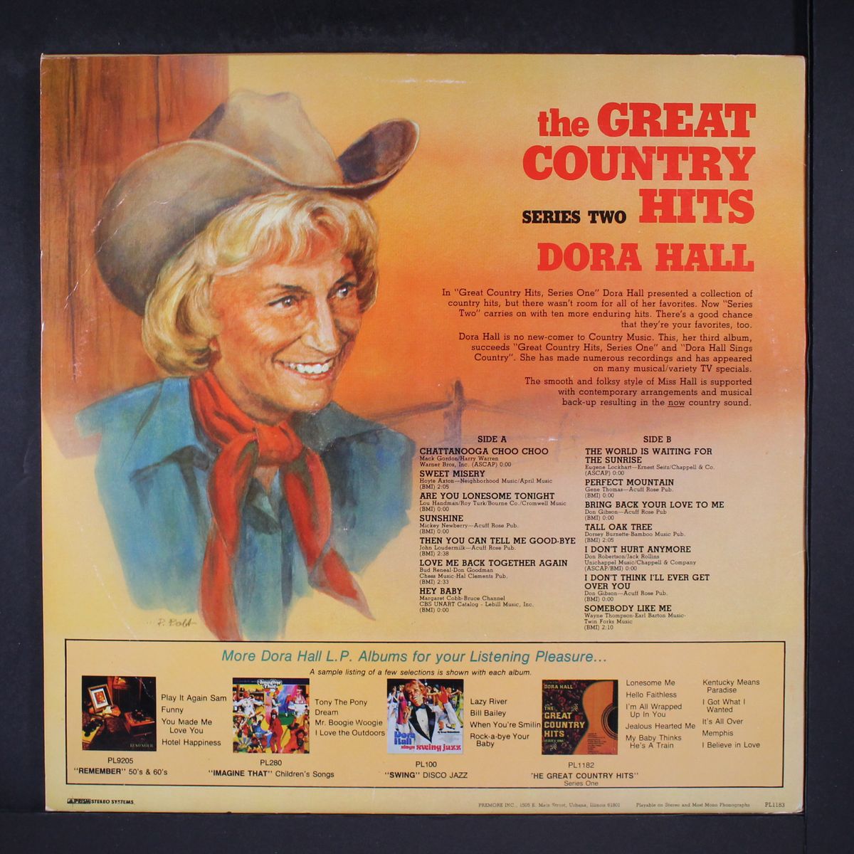 the great country hits, series 2 by DORA HALL