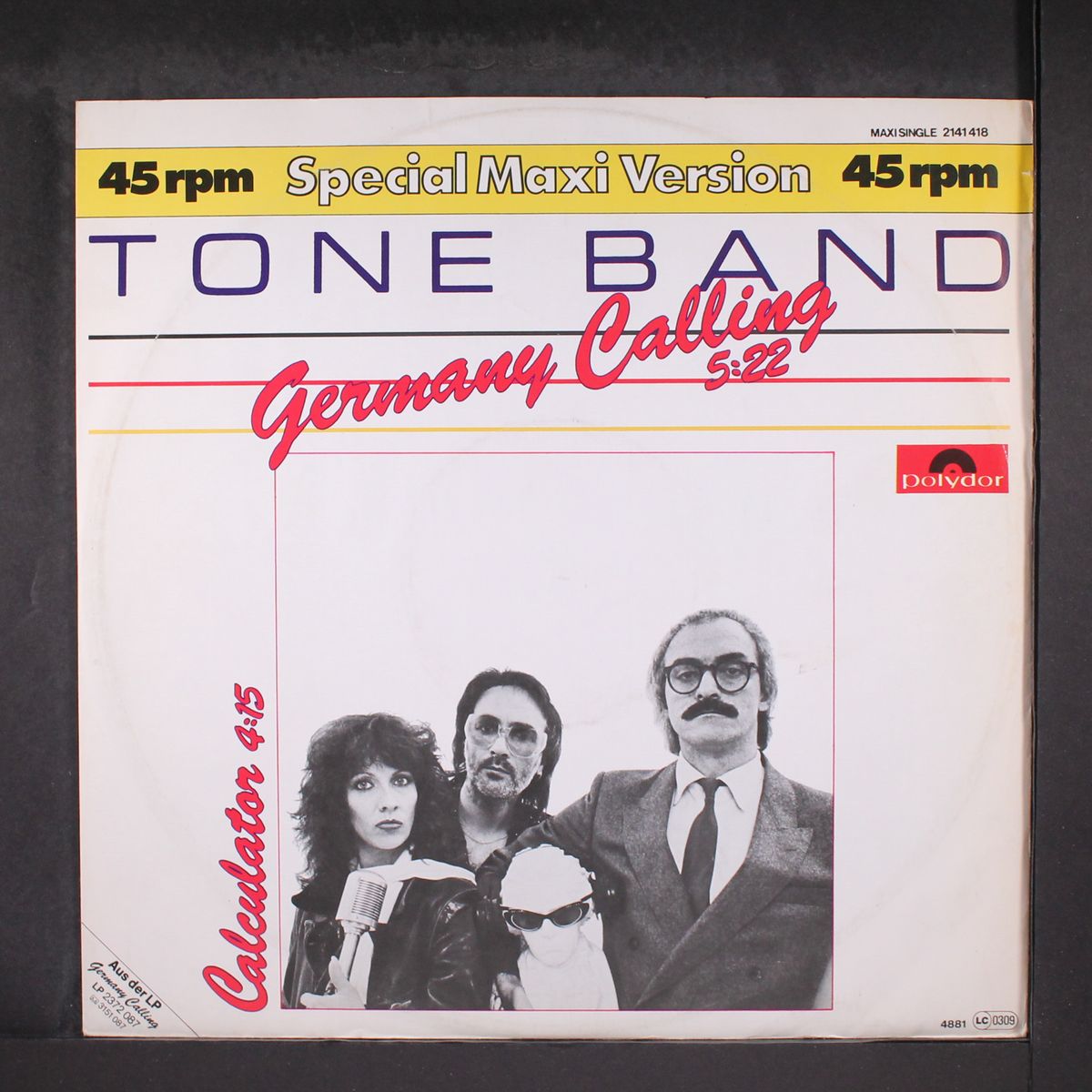 germany calling / calculator by TONE BAND