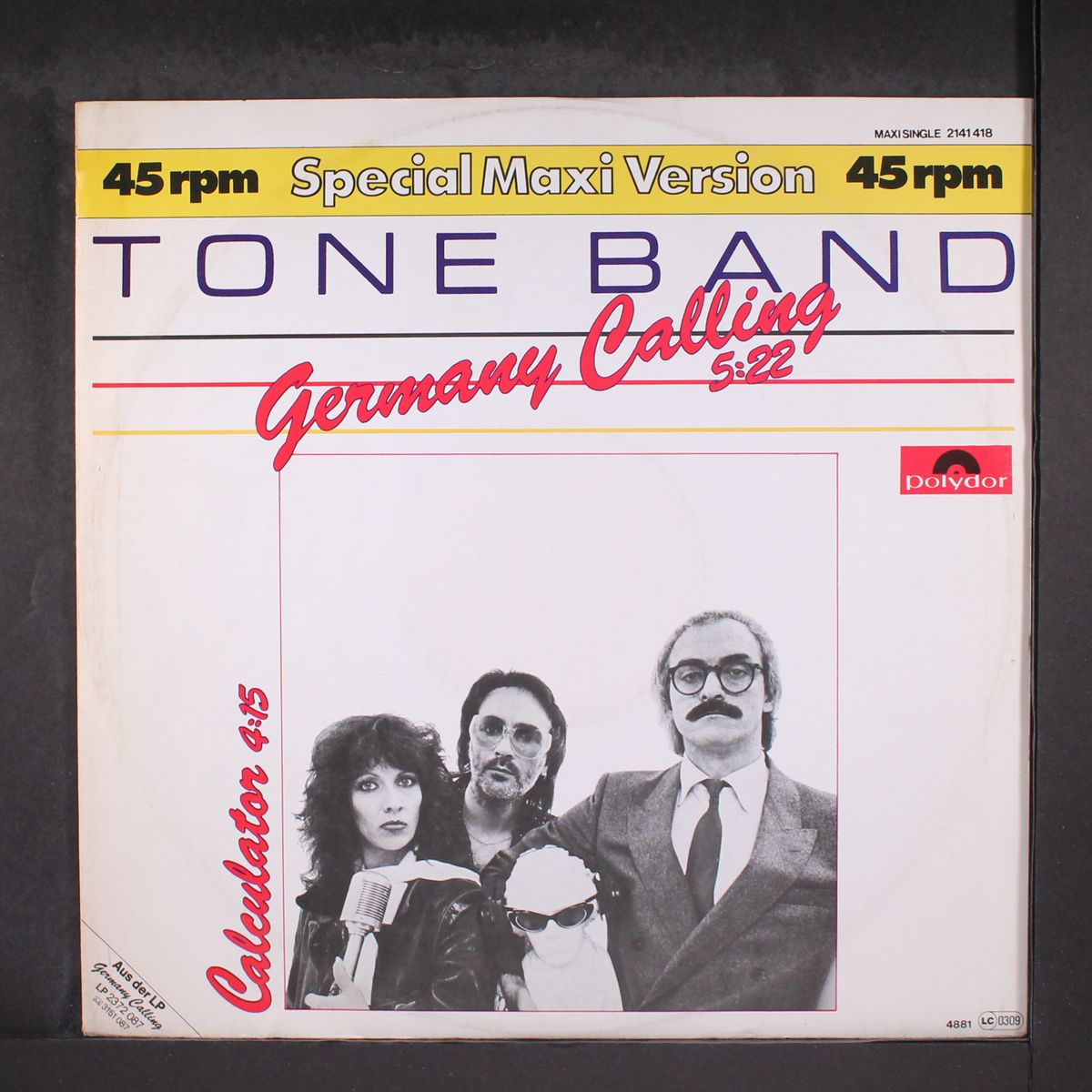germany calling / calculator by TONE BAND