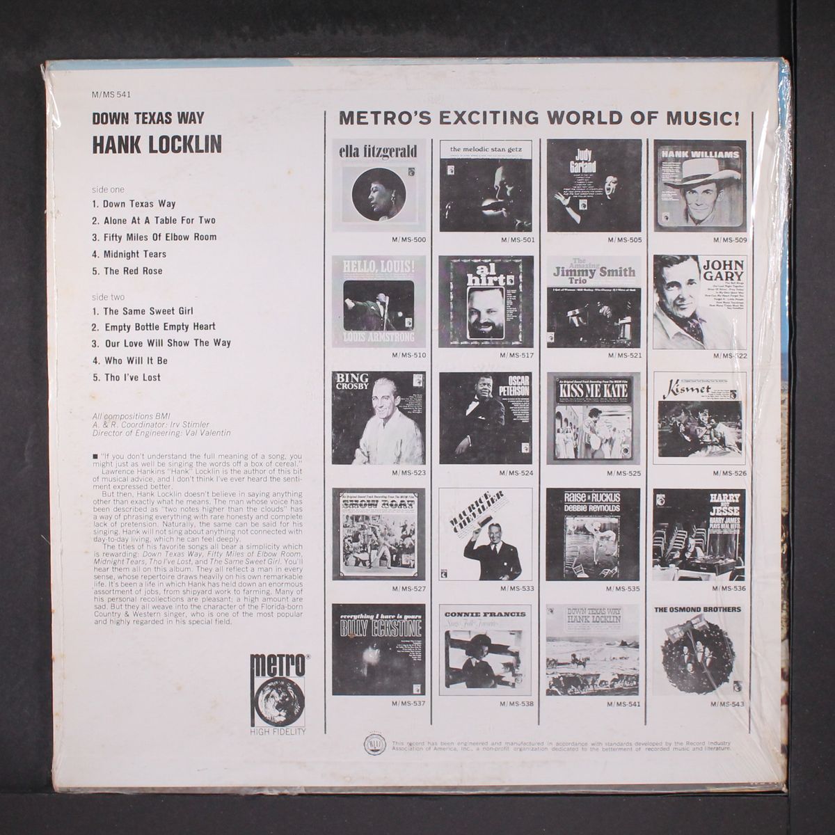 down texas way by HANK LOCKLIN