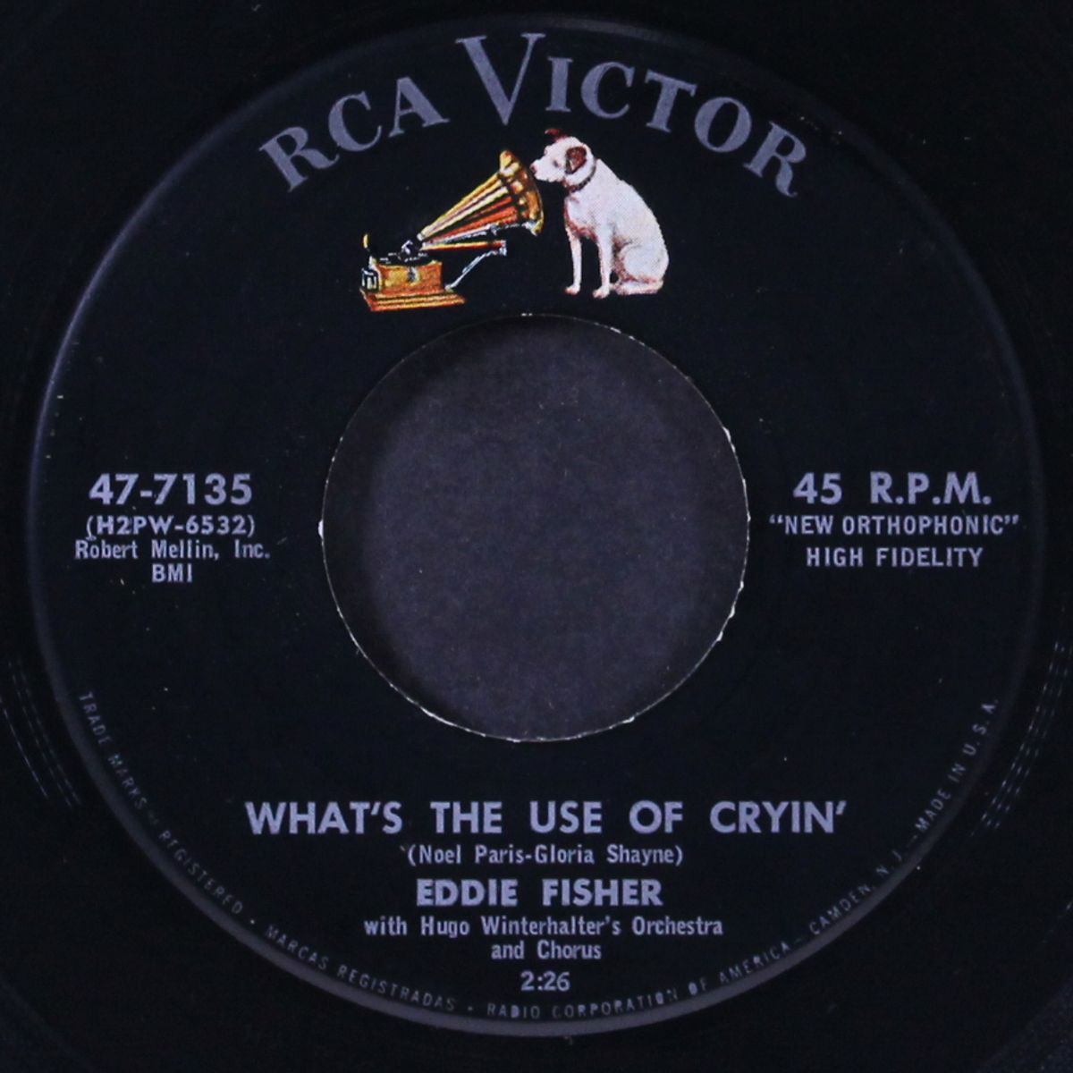 i don't hurt anymore / what's the use of cryin' by EDDIE FISHER