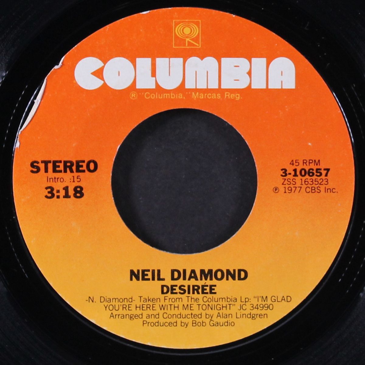 desiree / once in a while by NEIL DIAMOND