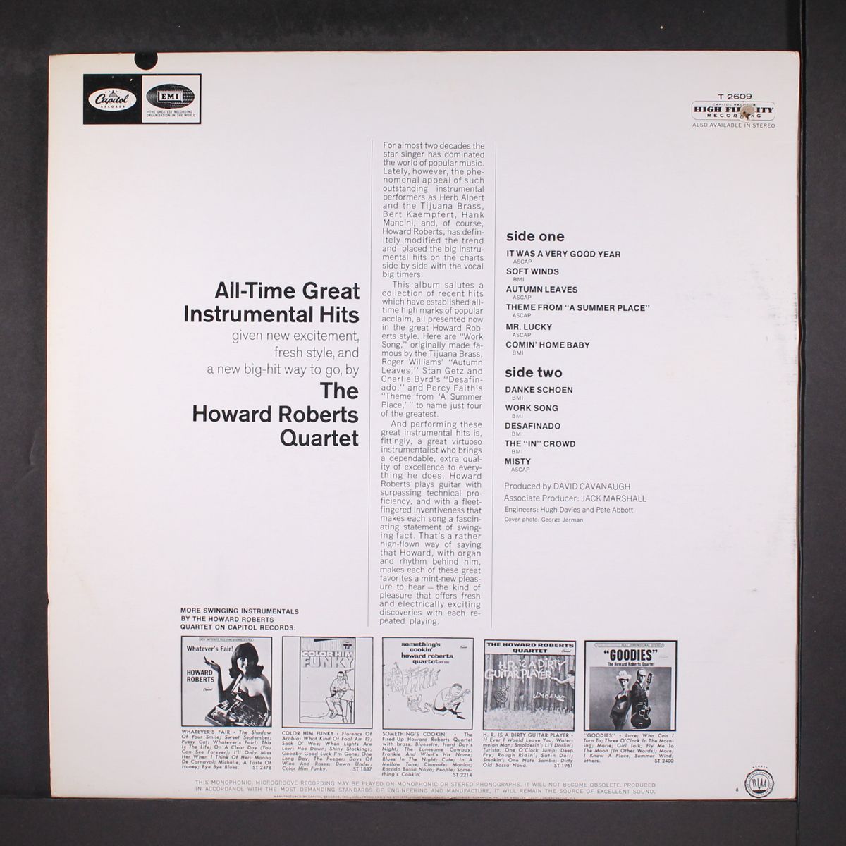 all-time great instrumental hits by HOWARD ROBERTS