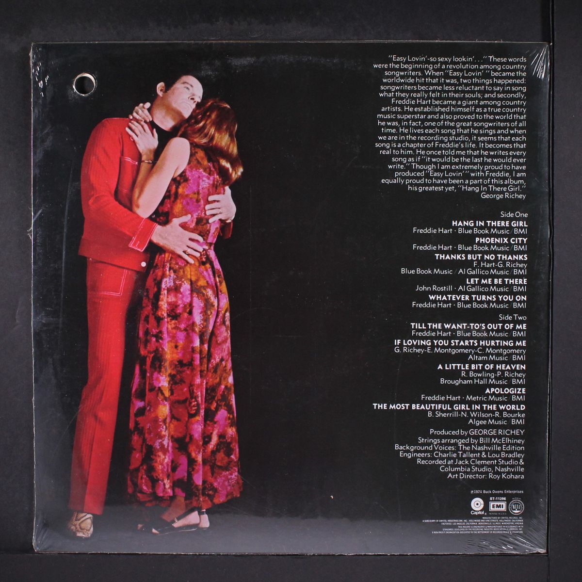 hang in there girl by FREDDIE HART