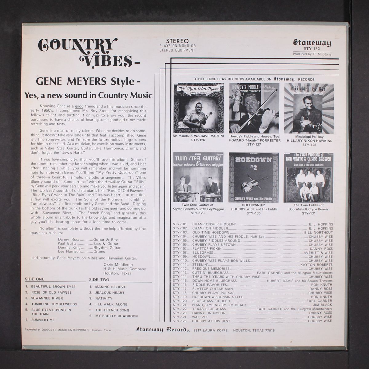 country vibes by GENE MEYERS