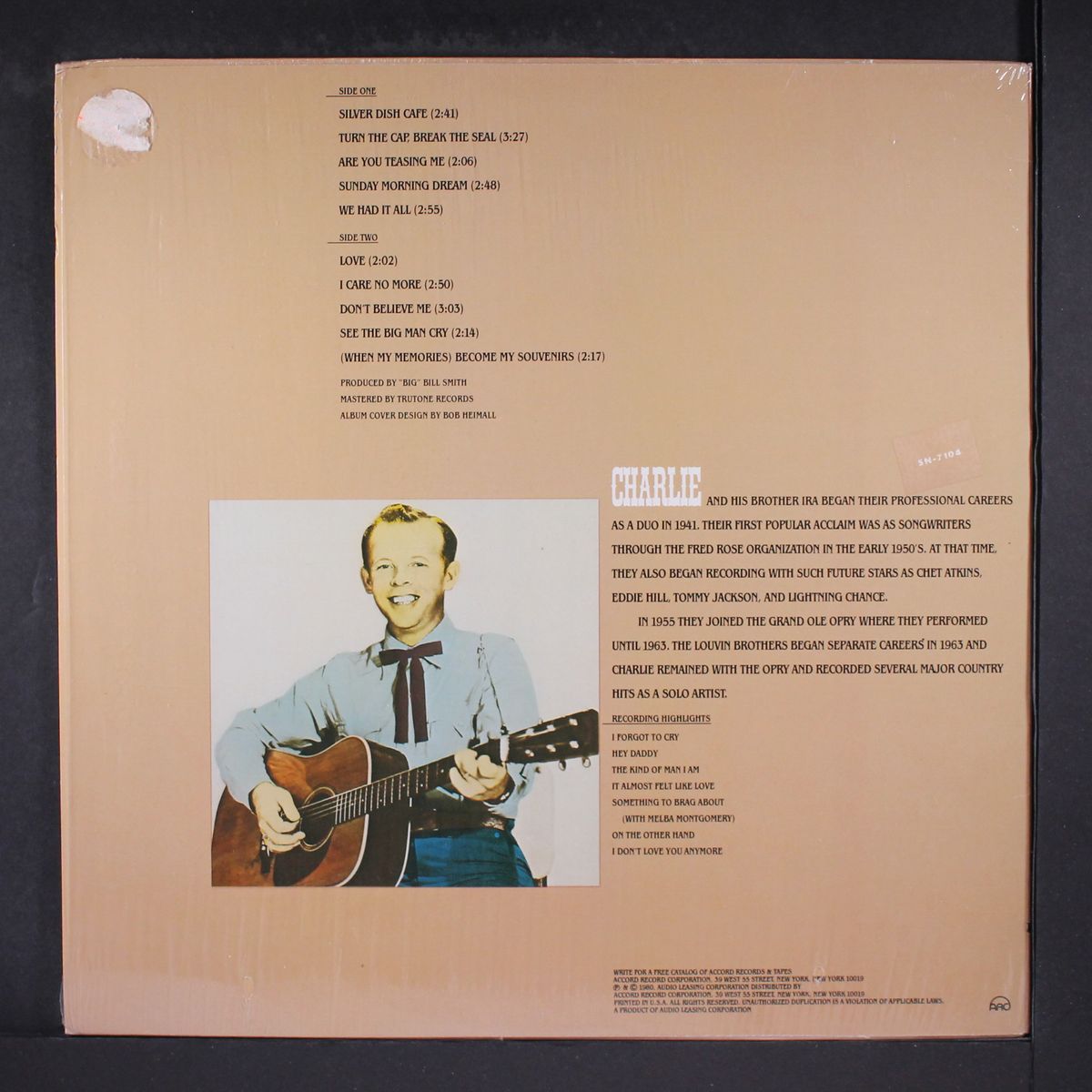 country souvenirs by CHARLIE LOUVIN