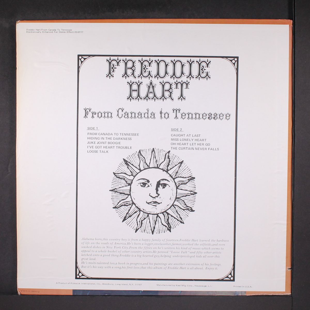 from canada to tennessee by FREDDIE HART