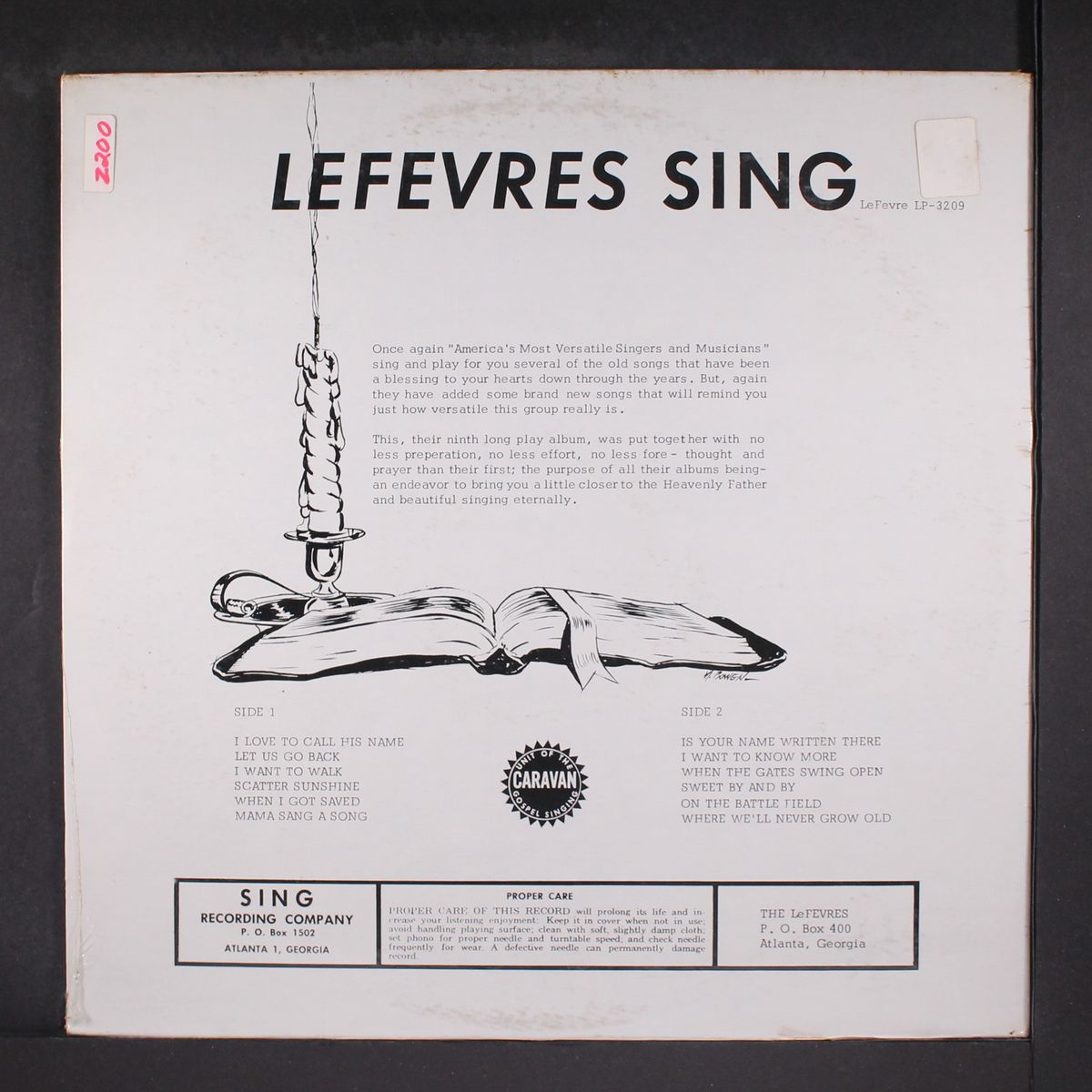 sing by LEFEVRES