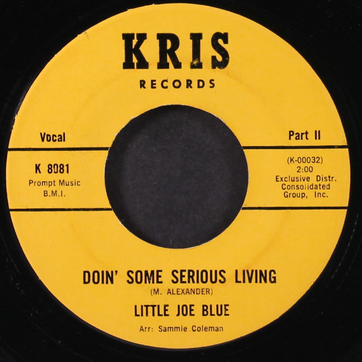 doin' some serious living / part 2 by LITTLE JOE BLUE