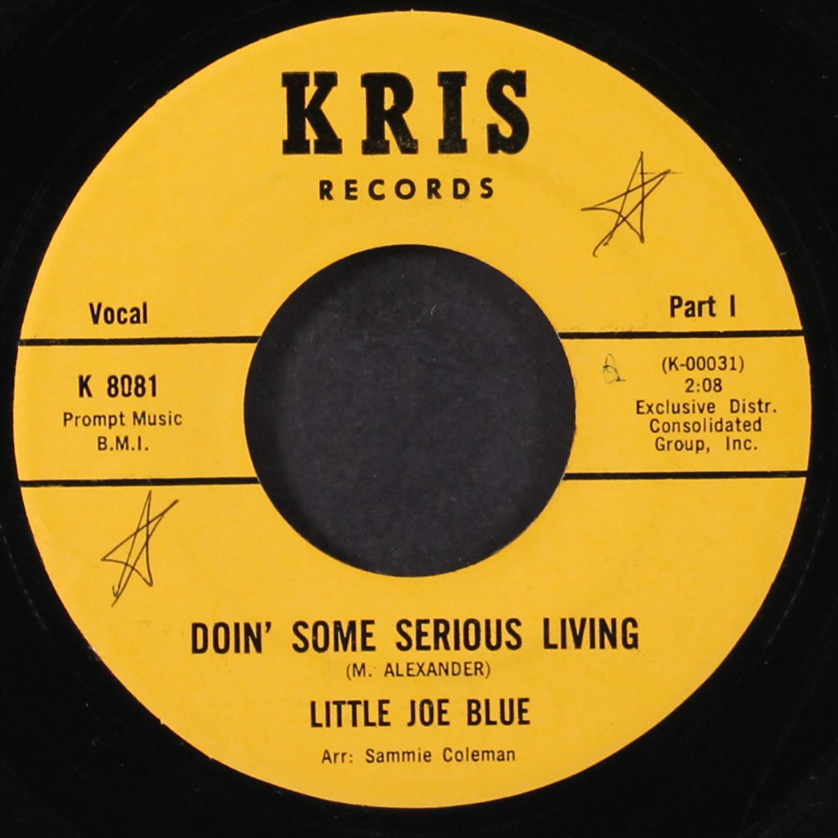 doin' some serious living / part 2 by LITTLE JOE BLUE