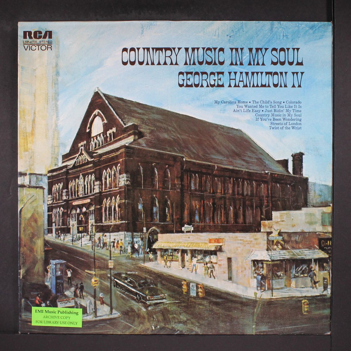 country music in my soul by GEORGE HAMILTON IV