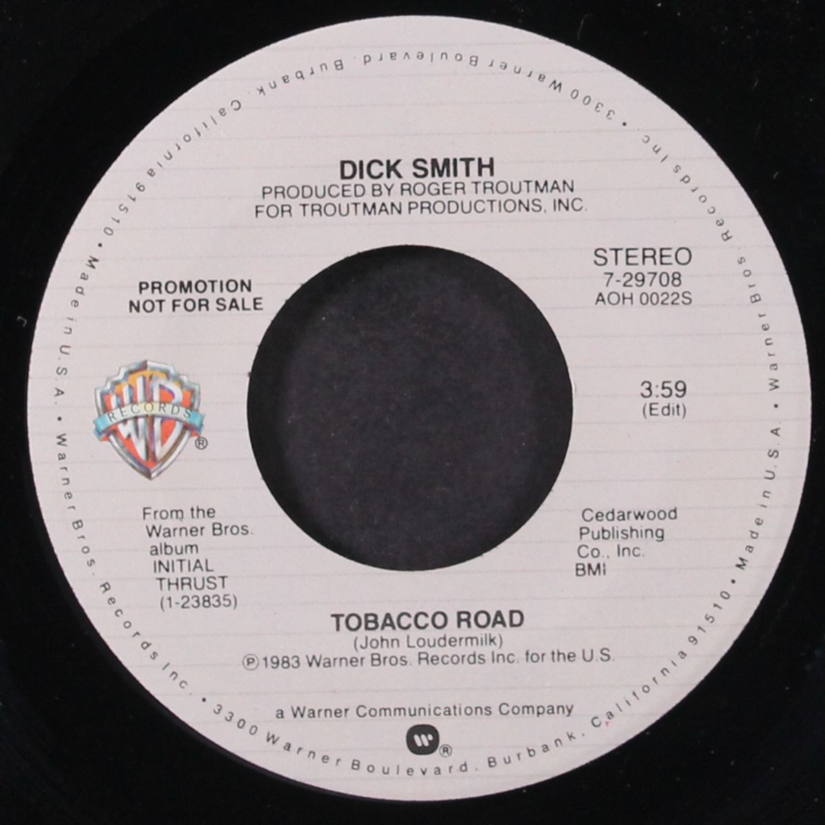 tobacco road / mono by DICK SMITH