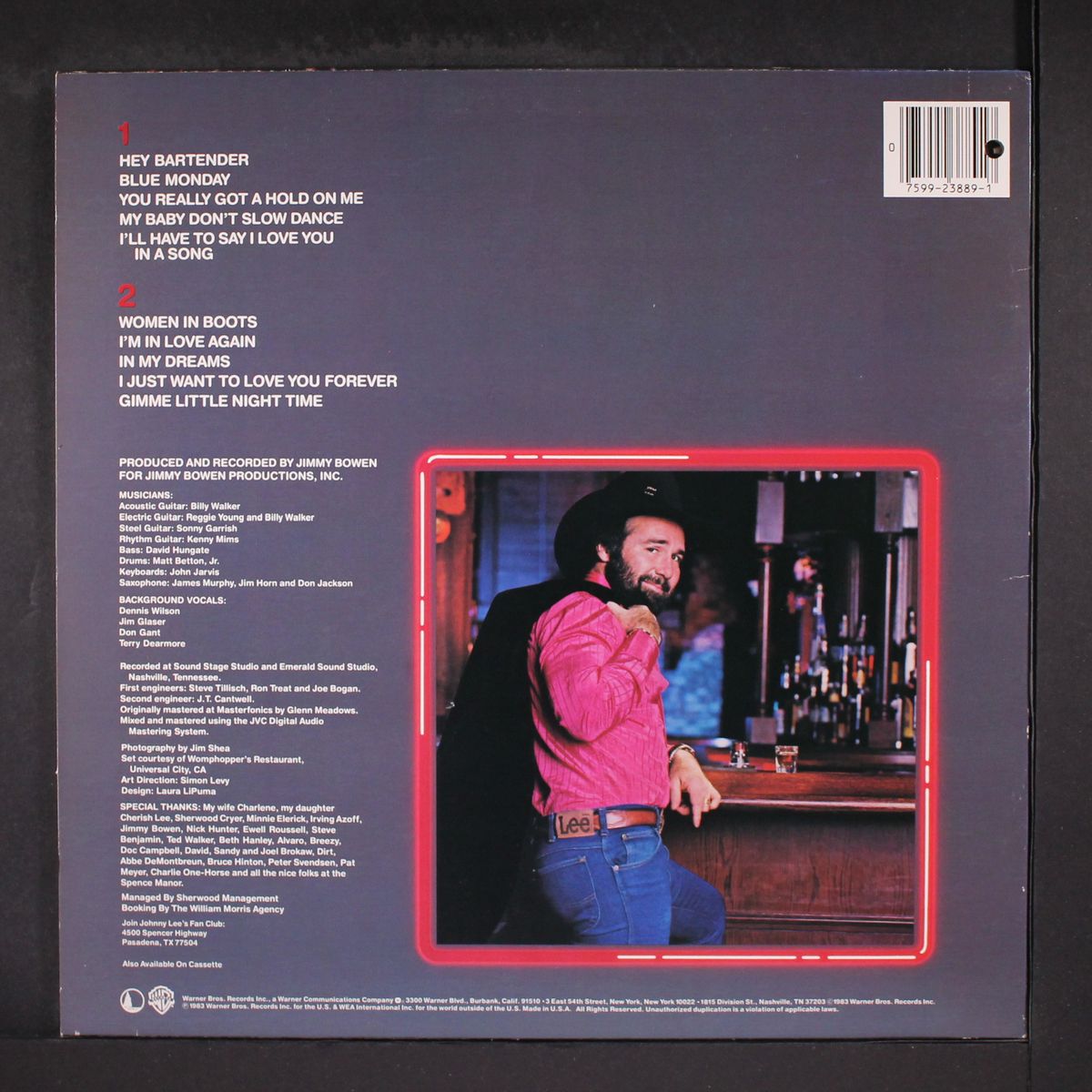 hey bartender by JOHNNY LEE