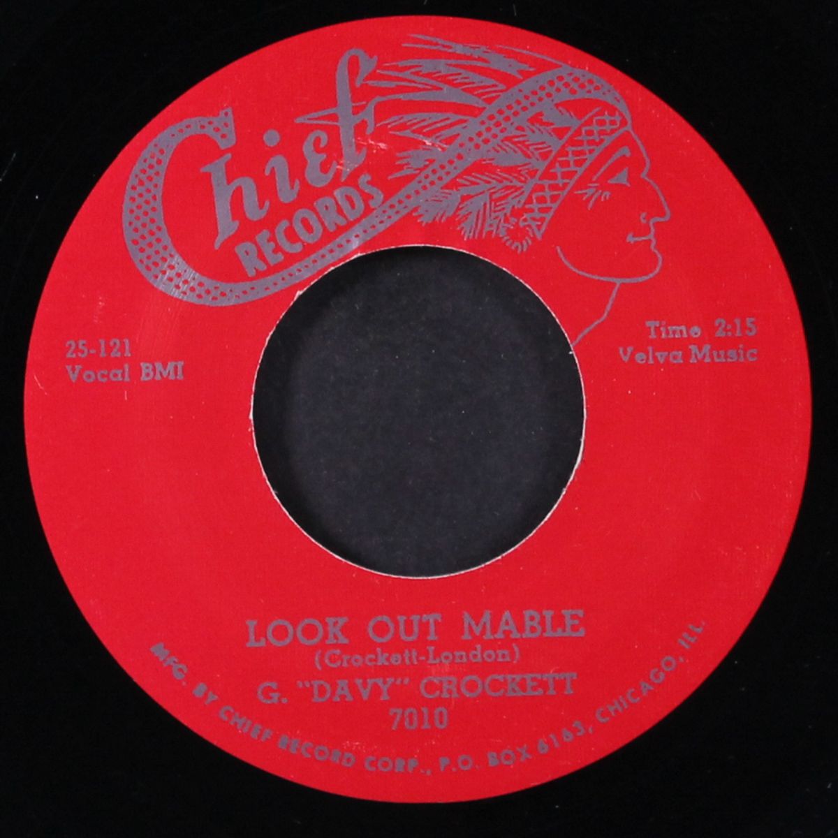 look out mable / did you ever love somebody by G. 'DAVY' CROCKETT