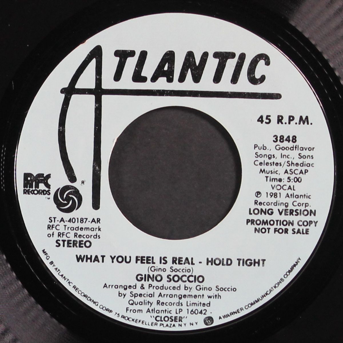 what you feel is real - hold tight / short by GINO SOCCIO