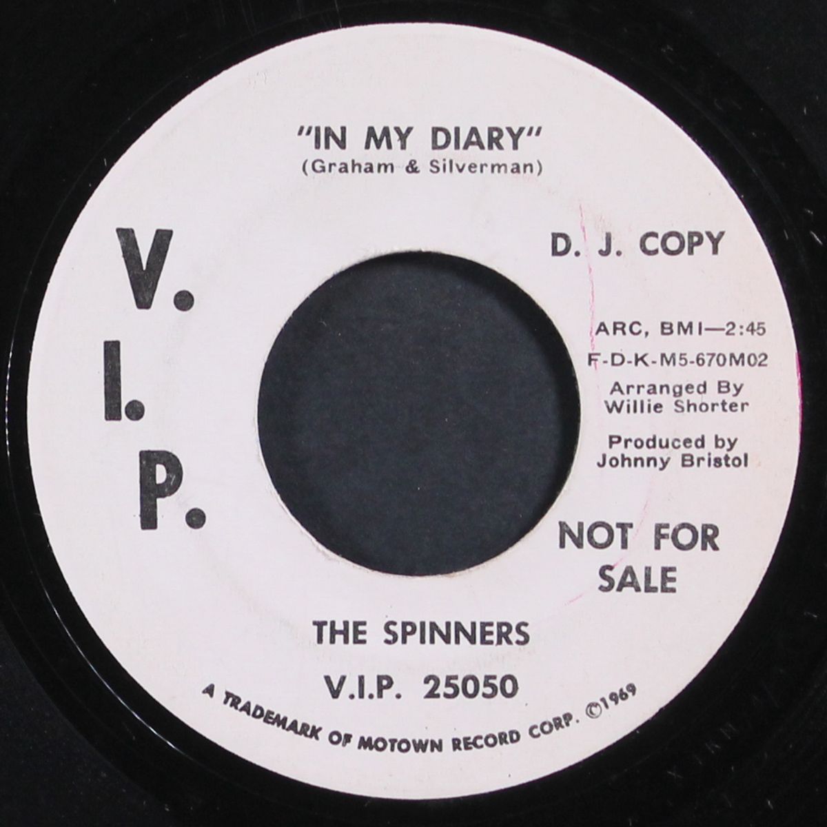 in my diary by SPINNERS