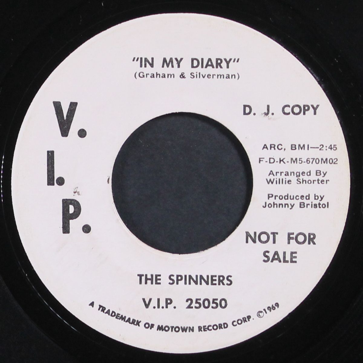 in my diary by SPINNERS