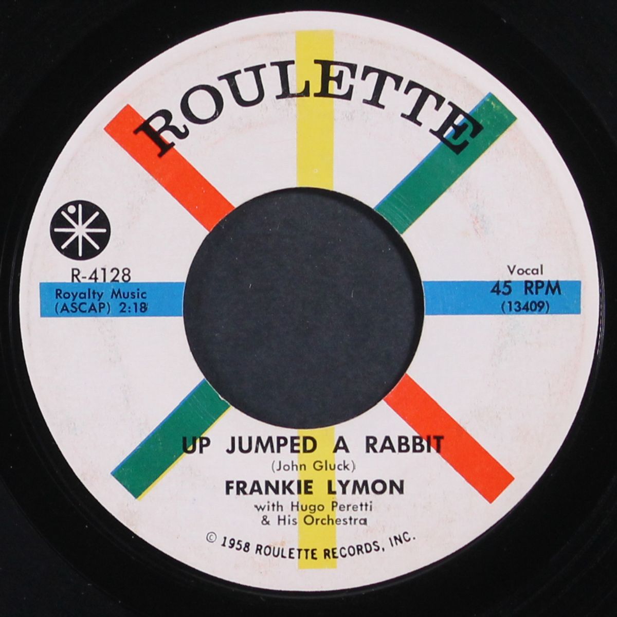 up jumped the rabbit / no matter what you've done by FRANKIE LYMON