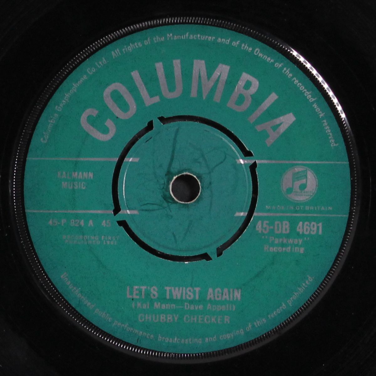 let's twist again / everything's gonna be all right by CHUBBY CHECKER