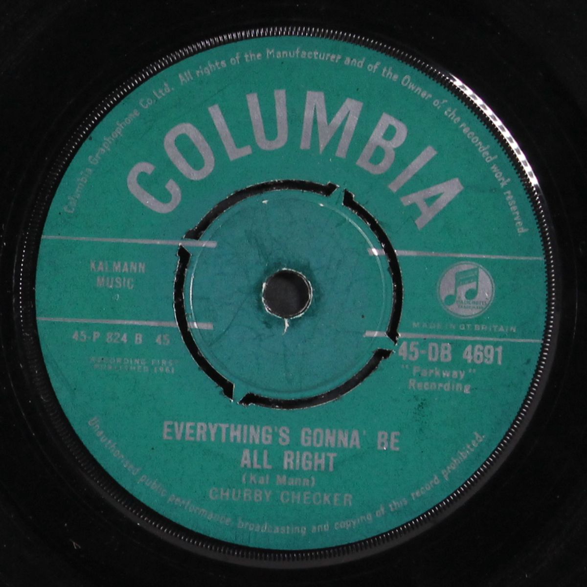 let's twist again / everything's gonna be all right by CHUBBY CHECKER