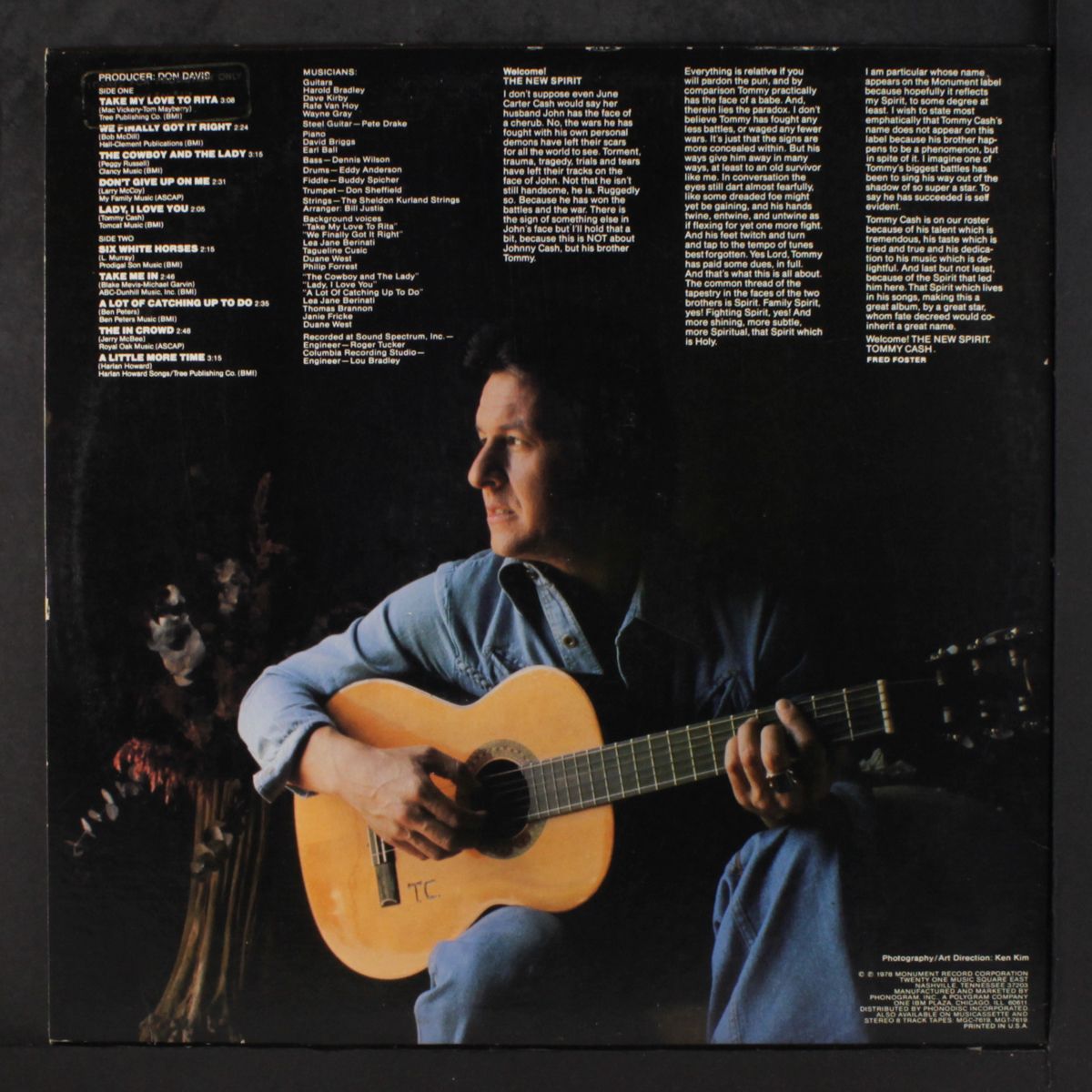 the new spirit by TOMMY CASH
