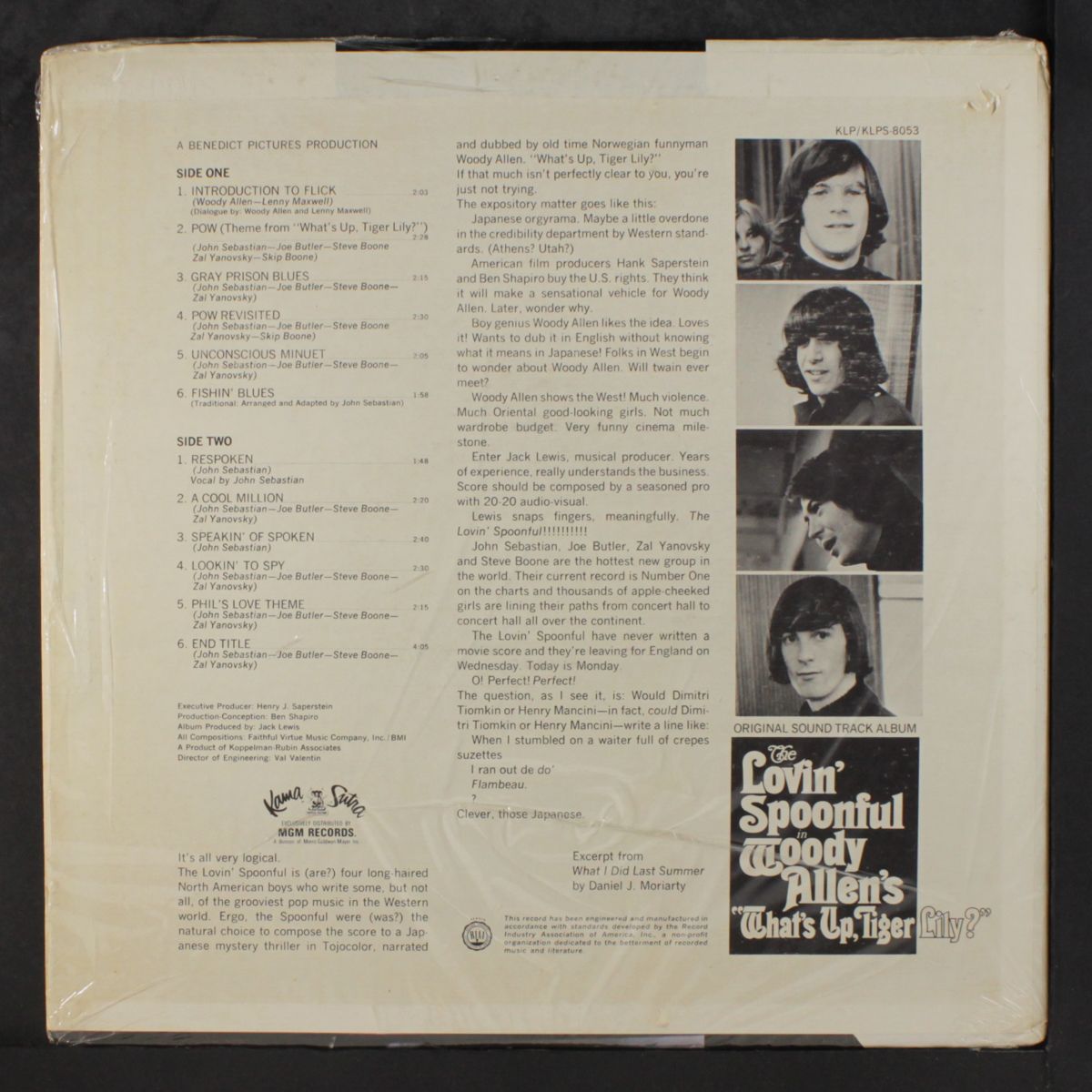 what's up, tiger lily? by LOVIN' SPOONFUL
