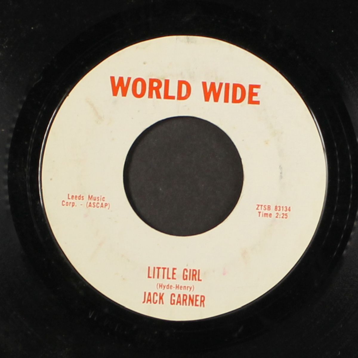 little girl / if i can stay away long enough by JACK GARNER