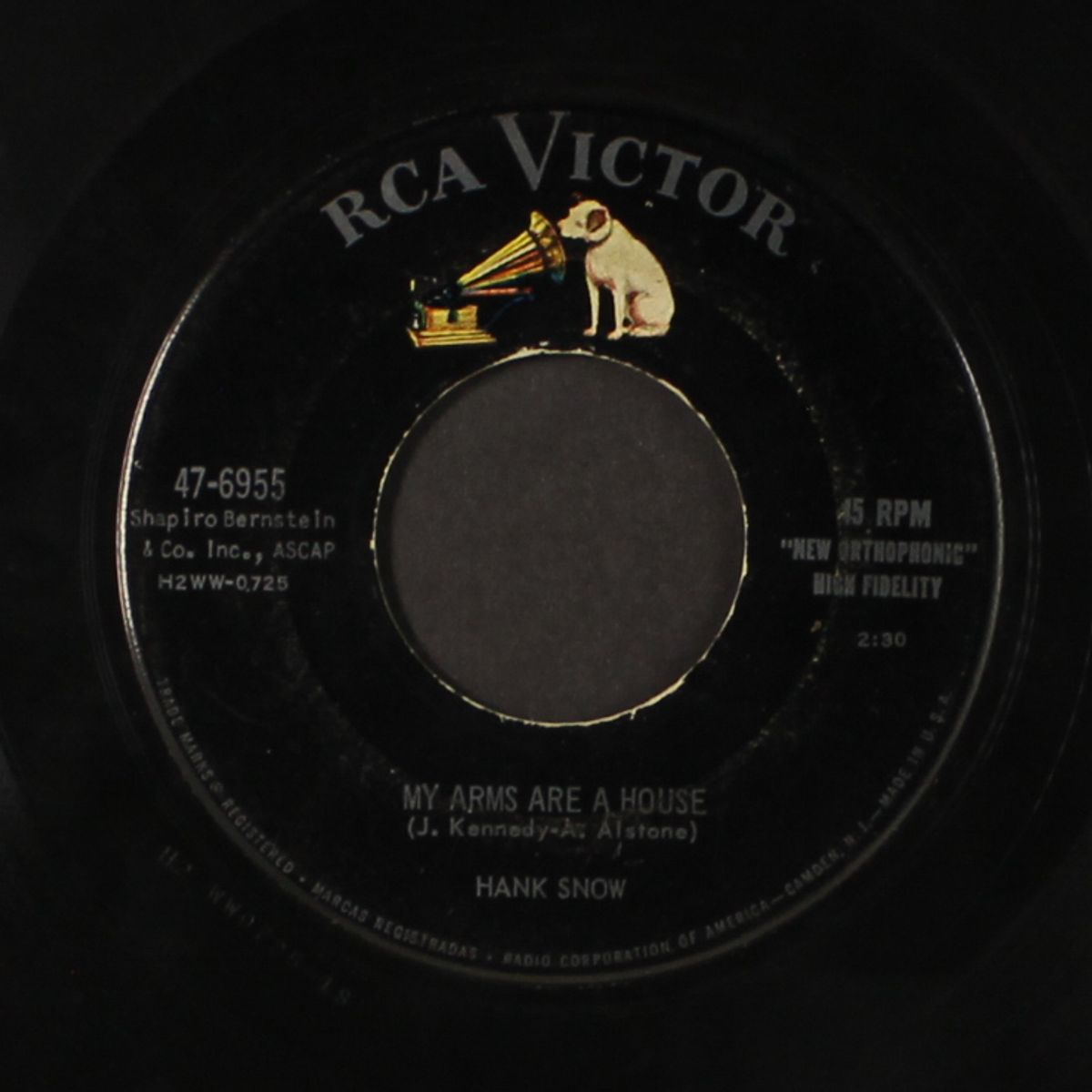 tangled mind / my arms are a house by HANK SNOW