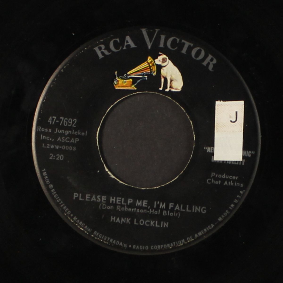 please help me, i'm falling / my old home town by HANK LOCKLIN