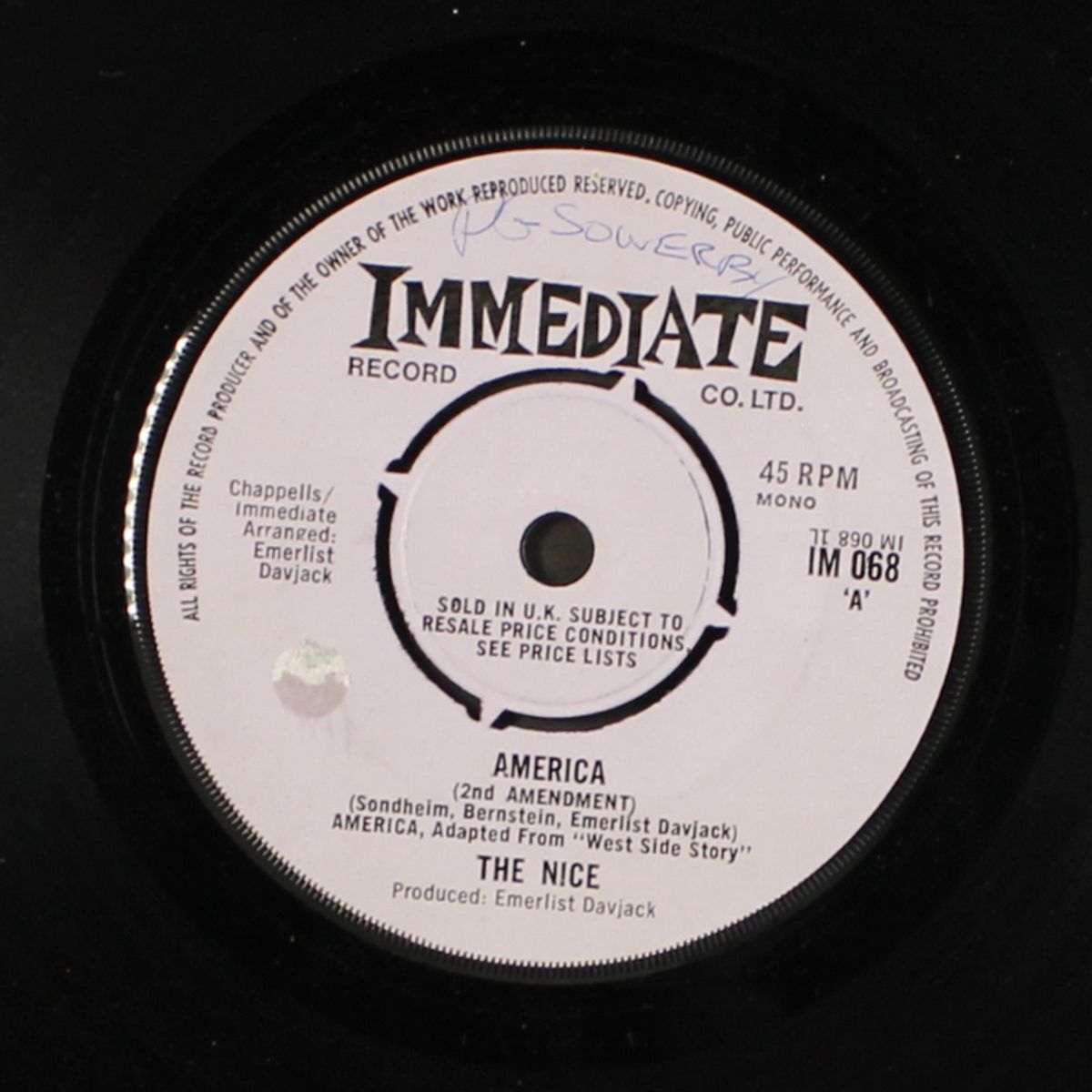 america / the diamond hard blue apples of the moon by NICE