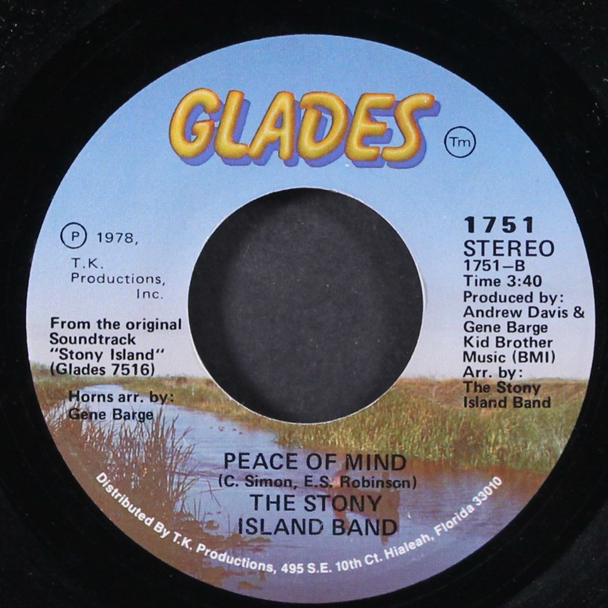 stony island band / peace of mind by STONY ISLAND BAND