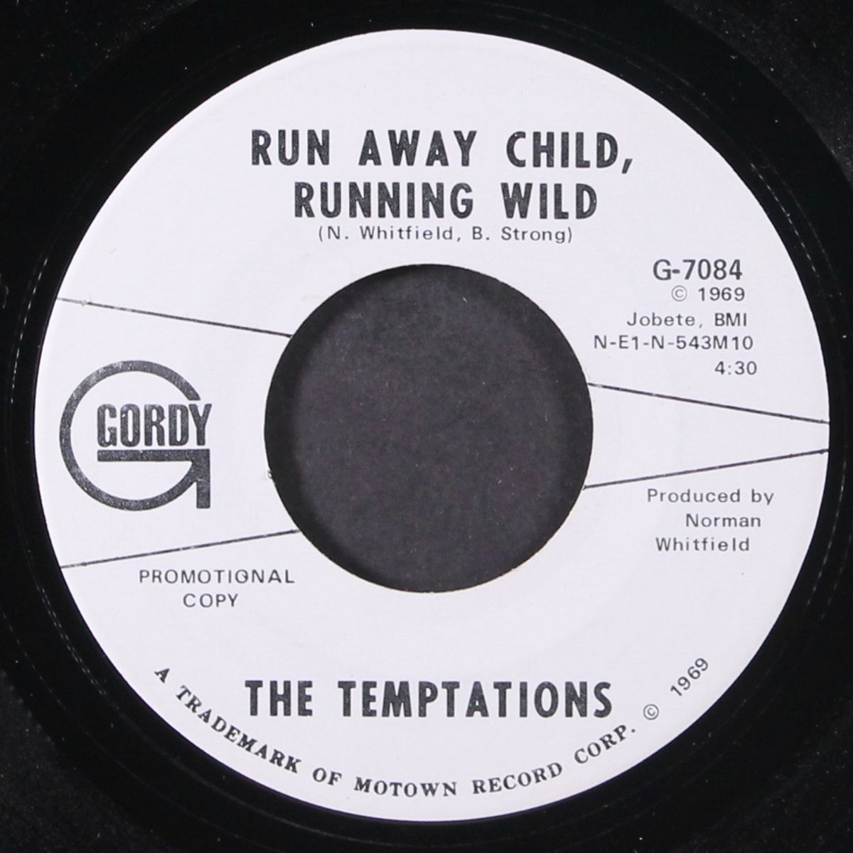 run away child, running wild / same by TEMPTATIONS