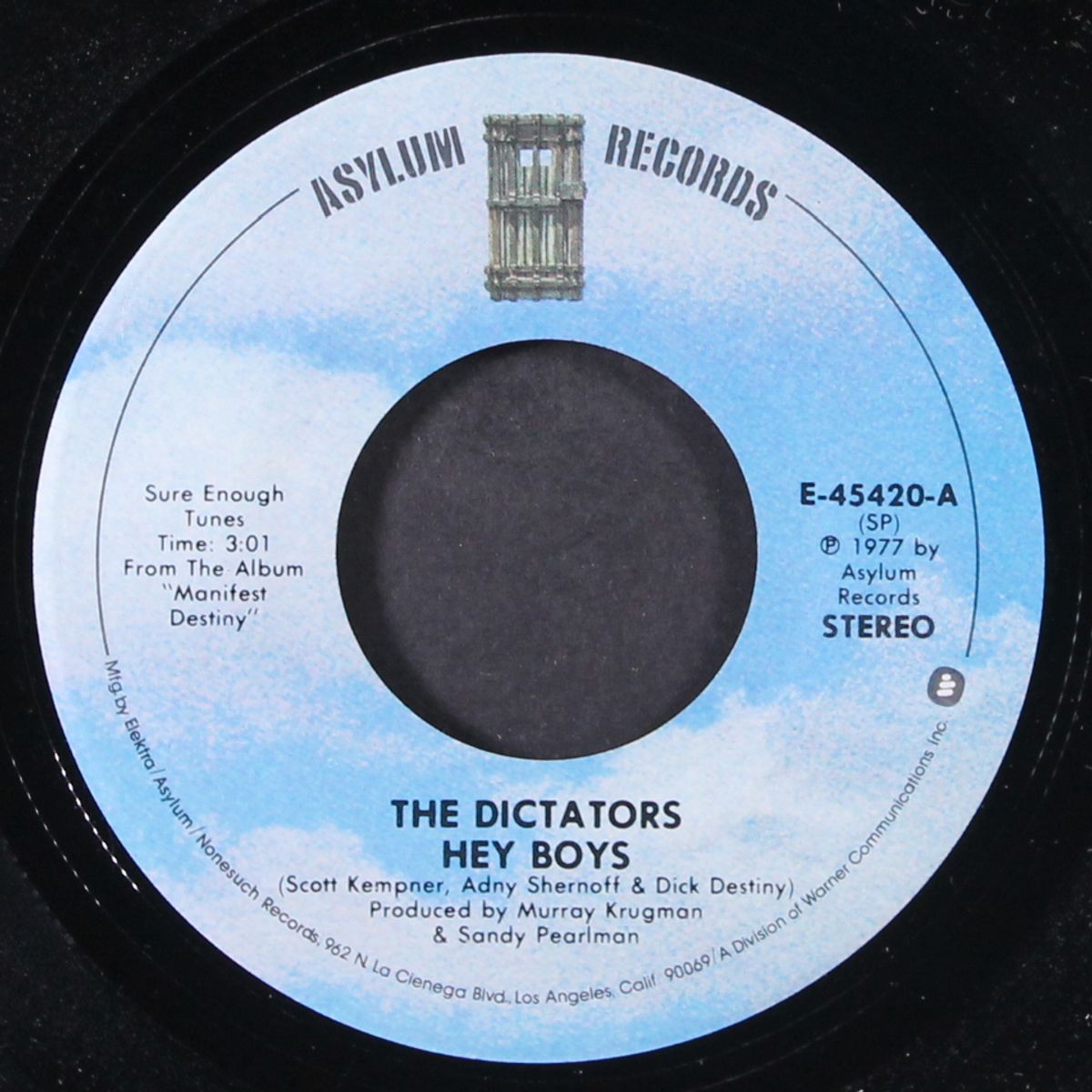 hey boys / disease by DICTATORS