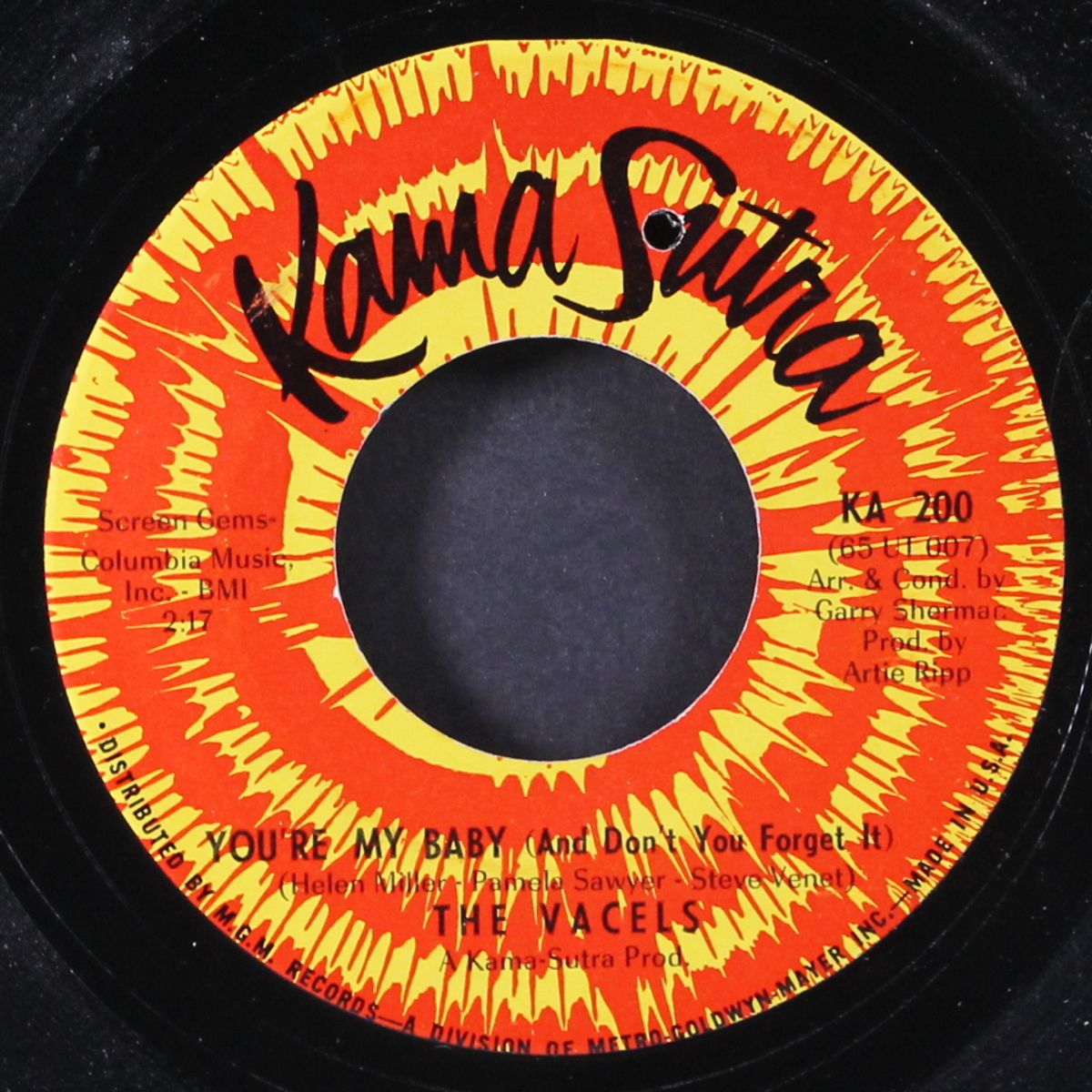 you're my baby / hey girl stop leading me on by VACELS