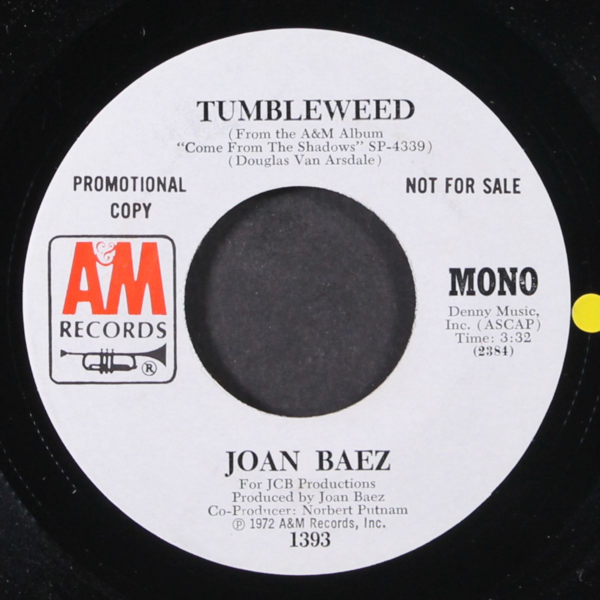 tumbleweed / mono by JOAN BAEZ