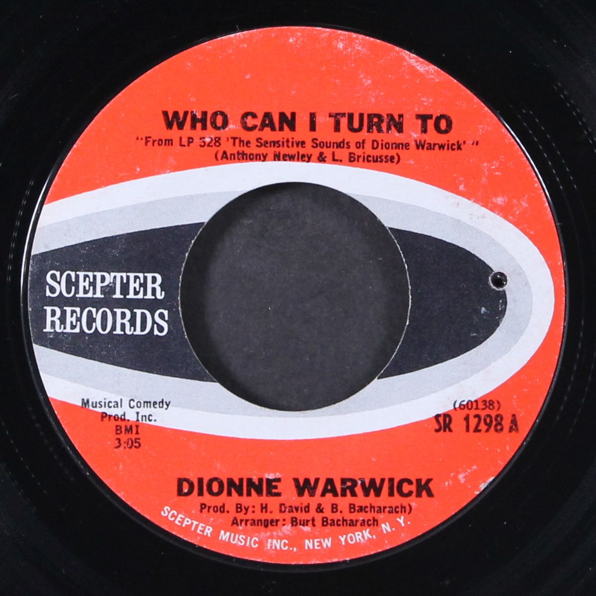who can i turn to / don't say i didn't tell you so by DIONNE WARWICK