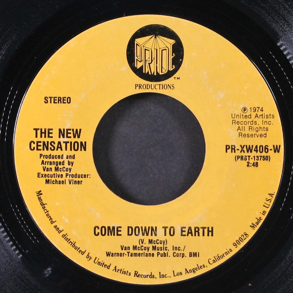 come down to earth / i've got nothing but time by NEW CENSATION