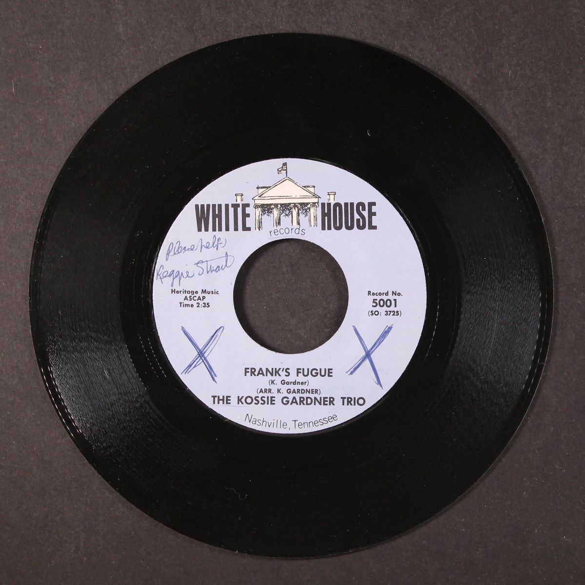 frank's fugue / she'll be comin' round the mountain by KOSSIE GARDNER
